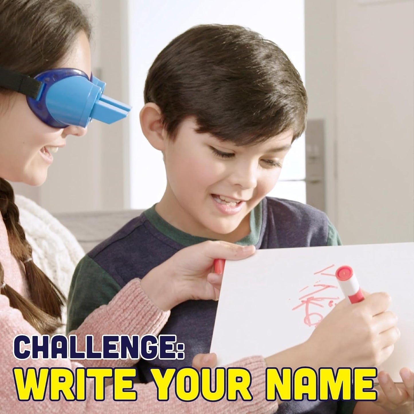 Vango The UpsideDownChallenge Game for Family & Kids - Fun Challenges with Upside Down Goggles - Hilarious for Game Night & Parties - 2-6 Players, Ages 8+ (Bonus Edition)