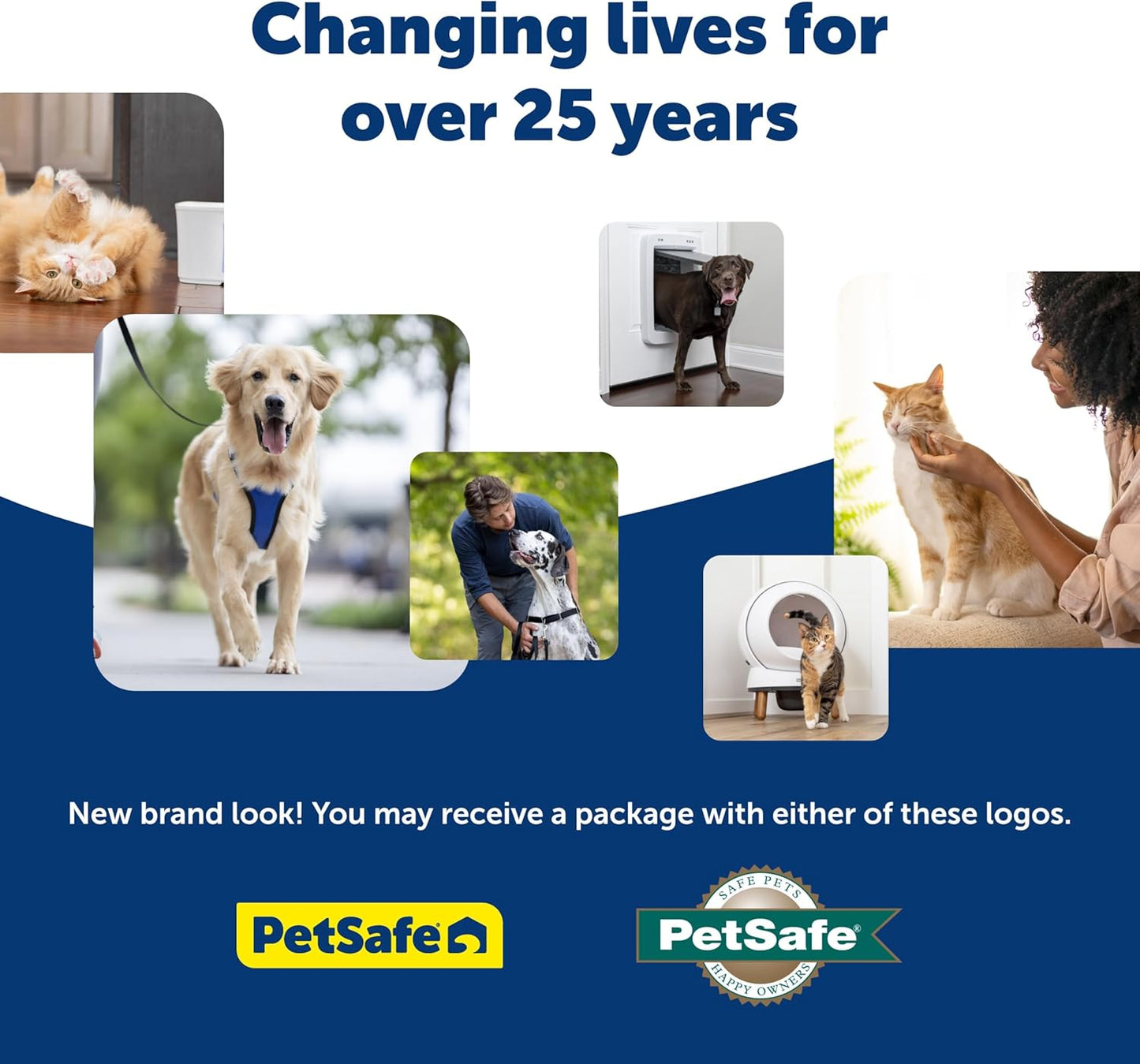 PetSafe ScoopFree Premium Crystal Cat Litter - Outperforms Clay Litter - Less Tracking, Dust for A Fresh Home - Non-Clumping - Two 4.3 lb Bags of Litter (8.6 lb Total) - Original Blue