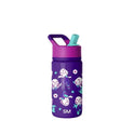 Simple Modern Marvel Kids Water Bottle with Straw Lid | 14oz Insulated Stainless Steel Kids Tumbler & Spill Proof Toddler Cup for School, Girls, Boys | Summit | Spider Gwen