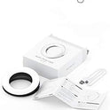 XINBAOHONG Selfie Ring Light Rechargeable Portable Clip-on Selfie Fill Light with 40 LED for Smart Phone Photography, Camera Video, Girl