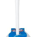 Clorox Under-Rim Toilet Bowl Brush with Corner Storage Caddy, 16 x 5 x 5.5 in