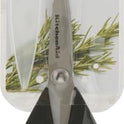 KitchenAid All Purpose Kitchen Shears with Protective Sheath Durable Stainless Steel Scissors, Dishwasher Safe, Soft Grip Comfort Handle, 8.72 Inch, Black