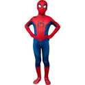 MARVEL Spider-Man Official Youth Zentai Halloween Costume - Deluxe Two-Way Stretch Spandex with Invisible Zippers