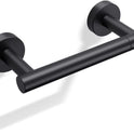 Day Moon Matte Black Toilet Paper Holder - Wall Mount Modern Roll Holder for Bathroom