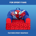 Delta Children - Spidey and His Amazing Friends Cozee Buddy Flip-Out Kids Chair, Red