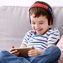 eKids Spiderman Wireless Bluetooth Portable Headphones with Microphone, Volume Reduced to Protect Hearing Rechargeable Battery, Adjustable Kids Headband for School Home or Travel