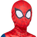 MARVEL Spider-Man Official Youth Halloween Costume - Premium Printed Jumpsuit with Pull On Fabric Mask