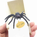 Winbar Rubber Spider Trick Box, Wooden Prank Toy for Adults and Children | Natural wood, rubber material, smooth texture, fun for parties and office pranks, reduce stress, safe and fun