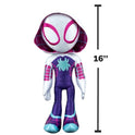 Marvel’s Spidey and His Amazing Friends - My Friend Ghost-Spider 16” Plush with Sounds - Superhero Toys for Kids 3 and Up