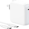 Charger for MacBook Air MacBook Pro 13 14 15 16 inch 2025 2024 2023 2022 2021 2020, M1 M2 M3 M4 Laptop 70W USB C Power Adapter, iPad, LED, 6.6FT USB-C Cable, Charging as Fast as Original Quality