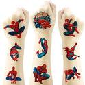20 Sheets Spider-Man Temporary Tattoos, Birthday Party Favors, Cartoon Decoration Sticker Gifts for Home Activity Carnival Christmas Rewards (Spider)