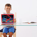 LEXiBOOK Spider-Man - Educational and Bilingual Laptop Spanish/English - Toy for Child Kid (Boys & Girls) 124 Activities, Learn Play Games and Music with Spiderman - Red/Blue JC598SPi2