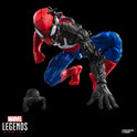 Marvel Legends Series Secret Wars Spider-Man (Alien Costume), Retro Comics Collectible 6 Inch Action Figure with Lenticular Shield
