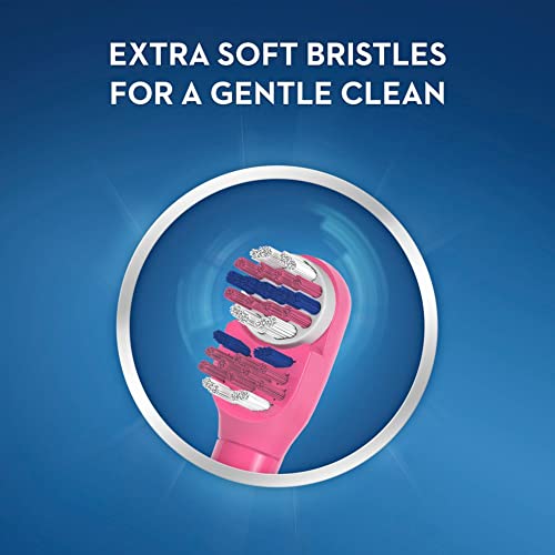 Oral-B Kid's Battery Toothbrush Featuring Marvel's Spiderman, Soft Bristles, for Kids 3+