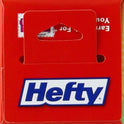 Hefty Small Garbage Bags, Flap Tie, Lavender & Sweet Vanilla Scent, 4 Gallon, 26 Count