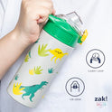 Zak Designs Marvel Spider-Man Sage Kids Water Bottle For School or Travel, 14oz Stainless Steel Water Bottle With Straw, Handle, and Leak-Proof, Pop-Up Spout Cover (Spidey and His Amazing Friends)