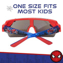 ARKAID Spider-Man Sunglasses for Kids | Marvel Shades | UV 400 | One Size Fits Most Kids
