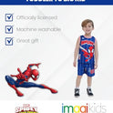 Marvel Boys' Athletic 2-Piece Basketball Jersey and Shorts Set Toddler to Big Kid