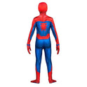 Marvel Spider-Man Official Youth Deluxe Zentai Costume - Deluxe Two-Way Stretch Spandex with Invisible Zippers and Wrist Openings for Added Convenience (M)