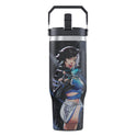 Marvel Rivals Luna Snow Gaming Tumbler with Lid, 30 Oz, Stainless Steel