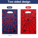 ADARRO 40PCS Spider Wed Party Favor Bags, Red & Blue Cartoon Goodie Candy Bags for Birthday Party Supplies