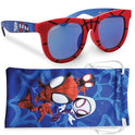 ARKAID Marvel Spidey and Friends Sunglasses Stylish, Comfortable & Durable UV-Protective Boys Spider-Man Glasses With Soft Carrying Case - Officially-Licensed Spiderman Gifts for Boys