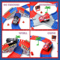 Spider Hero Monster Truck Toys for 3 4 5 6 7 8 9 Year Old Boys Girls: Race Track Set with 2 Spider Cars Electric Vehicle Kids Toys Gift for Boys Girls Age 3-9 Years Birthday Presents（212PCS）