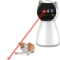 YVE LIFE Laser Cat Toys for Indoor Cats,The 4th Generation Real Random Trajectory Motion Activated Rechargeable Automatic Cat Laser Toy,Interactive Cat Toys for Bored Indoor Adult Cats/Kittens(White)
