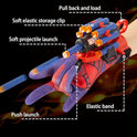 Spider Gloves Man Web Shooter Toy with Wrist, Spider Launcher Gloves Cosplay Toy Set for Kids