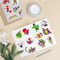 50pcs Cartoon Spider-Man Stickers for Kids,Lovely Hero and His Amazing Friends Vinyl Waterproof Decal for Water Bottle Laptop Toy Sticker for DIY Decorate Bumper Hat Party Supplies Kids Teens Gifts