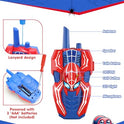 Spider Hero Walkie Talkies for Kids – 2 Pack Indoor & Outdoor Toys for Boys Ages 3-8, Birthday Gift for Children, Fun Two-Way Radios for Playtime & Adventures