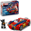 LEGO Marvel Spider-Man Car vs. Venomized Wolverine Building Toy for Boys & Girls - Super Hero & Villain Playset W/2 Marvel Minifigures - Gift Idea for Birthdays - Ages 7+ - 76336