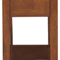 Signature Design by Ashley Breegin New Traditional Wooden Chair Side End Table with 1 Drawer and 1 Fixed Shelf, Brown