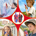 Spider Hero Walkie Talkies for Kids – 2 Pack Indoor & Outdoor Toys for Boys Ages 3-8, Birthday Gift for Children, Fun Two-Way Radios for Playtime & Adventures