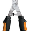 Fiskars Power-Lever Hedge Shears - 25"-33" Extendable Handle - Plant Cutting Scissors - Yard and Garden Tools - Orange/Black