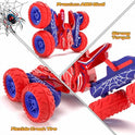 Spider Remote Control Cars for Boys 4-7, 360° Spinning RC Stunt Car with 2 Batteries Cool Lights Toys Birthday Gift for Boys 4 5 6 7 8 9 10 11 12 Year Old