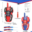 Spider Hero Walkie Talkies for Kids – 2 Pack Indoor & Outdoor Toys for Boys Ages 3-8, Birthday Gift for Children, Fun Two-Way Radios for Playtime & Adventures