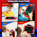 LCD Writing Tablet for Kids 10 Inch Spider Hero for Toddler 3 4 5 6 7 8 - Paint, Doodle Board, Drawing Pad - Travel Toys, Road Trip Car Activities, Birthday Christmas Gift Boys & Man