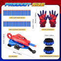 Excitobo 2 Sets Superhero Web Shooters for Kids Age 3-7,Adjustable Wrist Launcher Slinging Toy Set with 40 Darts,Ideal Birthday for Boys & Girls Imaginative Role-Play Costume Accessory