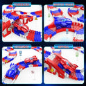 Spider Toys for Boys 4-6, Spider Race Track with 5 Cool Spider Cars Toys for Kids Boys Toddler, Flexible Car Tracks for Age 3 4 5 6 7 8 Year & Up Old Boy Girls Birthday Gifts