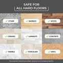O-Cedar PACS Hard Floor Cleaner, Lavender Scent 10 Count (1-Pack) | Made with Naturally-Derived Ingredients | Safe to Use on All Hard Floors | Perfect for Mop Buckets