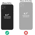 OtterBox iPhone 12 & iPhone 12 Pro Commuter Series Case - Black, Slim & Tough, Pocket-Friendly, with Port Protection