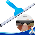 MR.SIGA Professional Window Cleaning Combo - Squeegee & Microfiber Window Scrubber, 14"