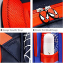 Cartoon Spider Schoolbag with Pencil Case - 3D, Waterproof, Large-Capacity for Primary School Boys (15in)
