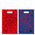 ADARRO 40PCS Spider Wed Party Favor Bags, Red & Blue Cartoon Goodie Candy Bags for Birthday Party Supplies