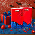 Yzzhaoo 30 Pcs Spider Goodie Bags Party Favors Bags with Handles for Birthday Party Theme Chiristmas Halloween Candy Bag Treat Cookie Gift bags