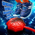 Spider Rocket Launcher for Kids, 4 Rockets with Web Air Pump, Stomping Launch Toys, Outdoor Spider Toys Gifts for 3-10 Year Old Boys & Girls