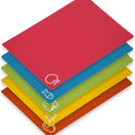 5 Pieces Flexible Cutting Boards, BPA Free Plastic Cutting Boards for Kitchen, Non Slip Cutting Mat for Meat and Vegetables, Thanksgiving