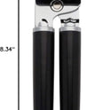 KitchenAid Classic Multifunction Can Opener and Bottle Opener Easy to Use, Razor Sharp Stainless Steel Cutting Wheel, Soft Ergonomic Handles, Black