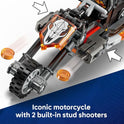 LEGO Marvel Spider-Man vs. Ghost Rider Motorcycle Building Toy for Boys & Girls, Ages 6+ - Super Hero & Villain Playset W/2 Marvel Minifigures - Gift Idea for Kids & Fans - 76335